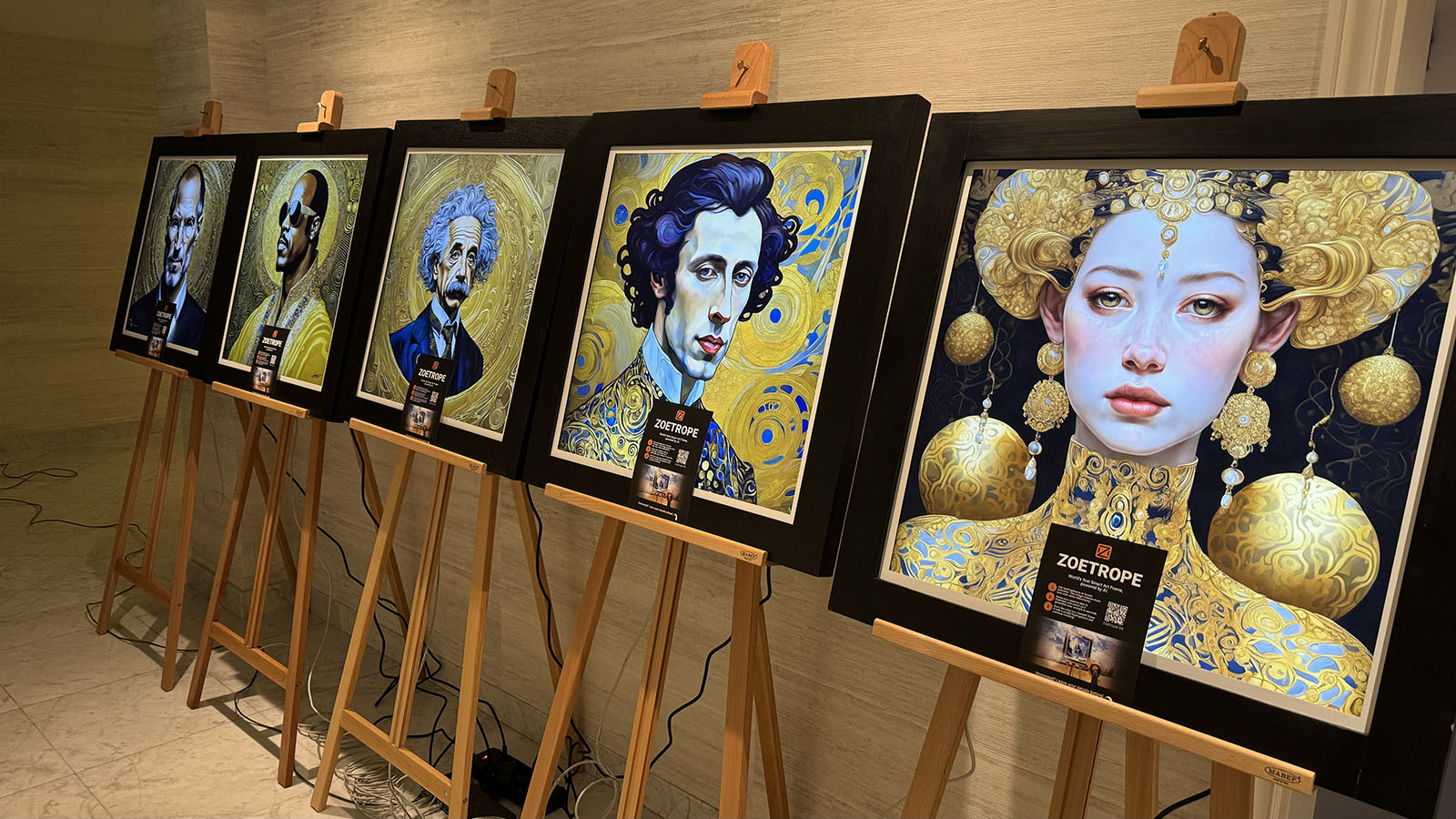 Zoetropes en exposition